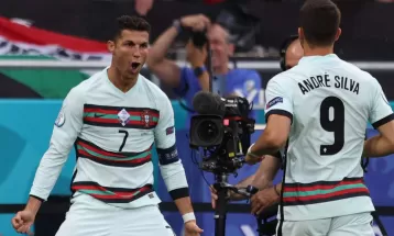 पोर्चुगलको जितमा रोनाल्डोको दुई गोल