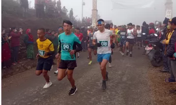 Tamang wins title of Rhishing Ultra Marathon