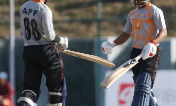 Nepal APF Club defeated Gandaki Province by two runs