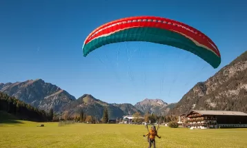 Paragliding begins in Surkhet