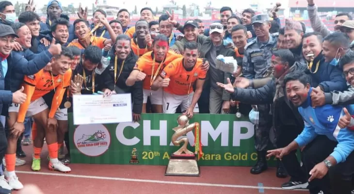 आहा रारा गोल्डकप : एपिएफ च्याम्पियन