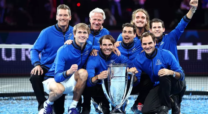 फेडेरर र नाडालले लेभर कप खेल्ने