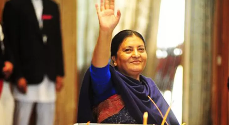 राष्ट्रपतिद्वारा नेपाली क्रिकेट टोलीलाई बधाई