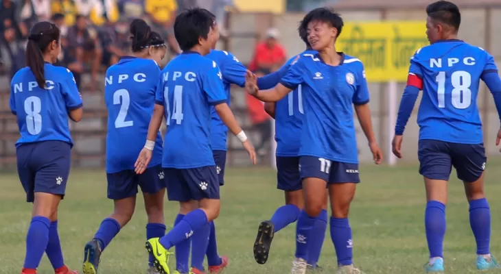 राष्ट्रिय महिला लिगमा एक सय गोल पूरा