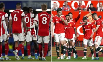 इंग्लिस प्रिमियर लिग : युनाइटेडलाई हराउँदै आर्सनल शीर्ष चारमा