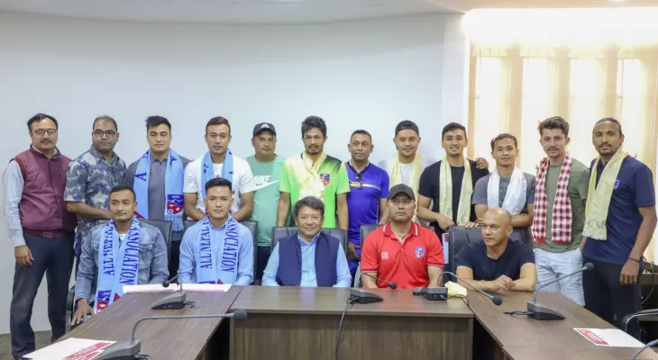 एन्फा अन्तर्गत रहेको खेलाडी संघमा विक्रम लामा सर्वसम्मत