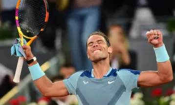 चोटबाट फर्किएका नाडालको म्याड्रिडमा जित