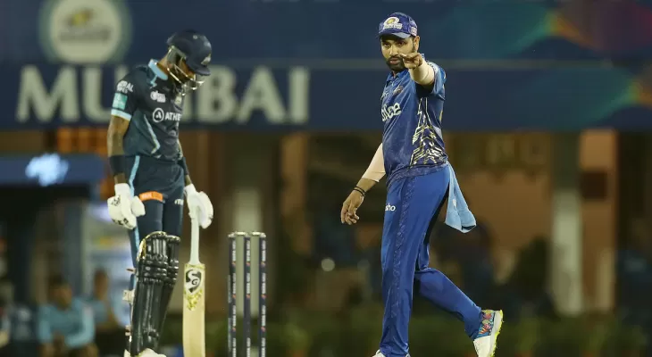 Mumbai Indians beat Gujarat Titans by 5 runs
