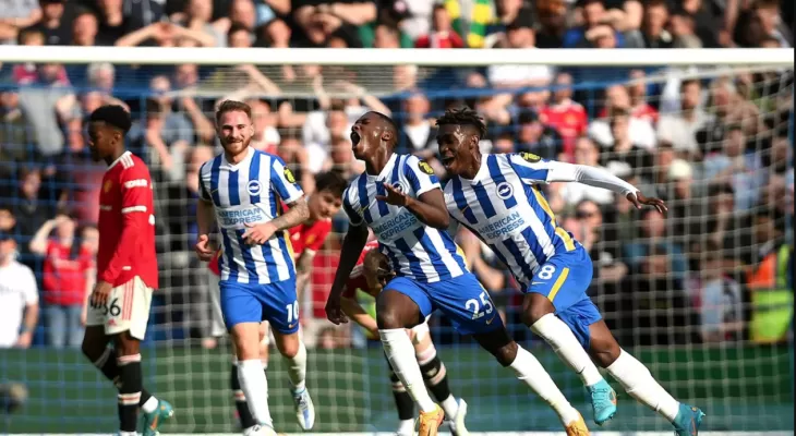 Man United humbled again in 4-0 loss at Brighton in EPL
