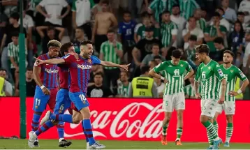 बार्सिलोना च्याम्पियन्स लिगमा छनोट