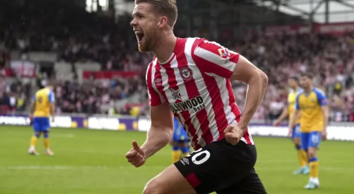 Brentford beats Southampton 3-0 to boost hopes for top-10