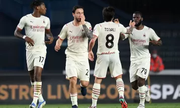 सिरी ‘ए’: एसी मिलान शीर्ष स्थानमा उक्लियो