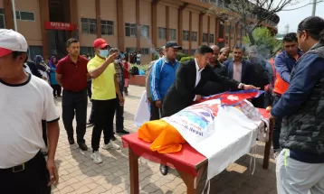 सन्जु चौधरीलाई अन्तिम श्रद्धान्जली