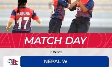 घरेलु मैदानको पहिलो टी-२० शृंखलामा नेपाल युगान्डासँग भिड्दै