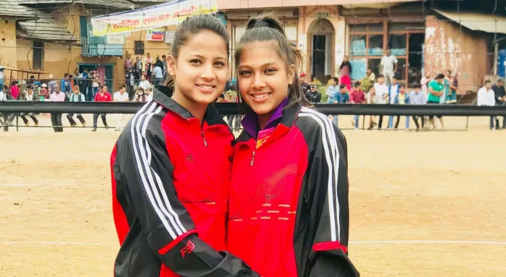 उषा र कामना भलिबल लिग खेल्न माल्दिभ्स प्रस्थान