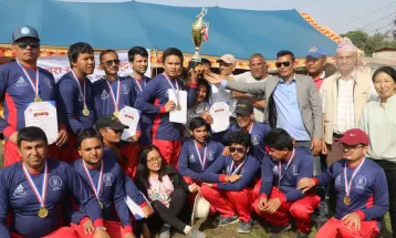 नेत्रहीन क्रिकेट प्रतियोगिताको उपाधि बाग्मती प्रदेशलाई