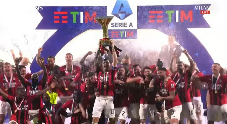 AC Milan win Serie A title for the first time in 11 years
