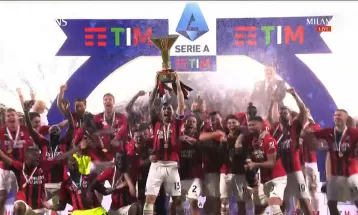AC Milan win Serie A title for the first time in 11 years