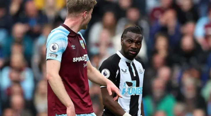 Burnley relegated after 2-1 defeat by Newcastle