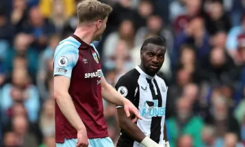 Burnley relegated after 2-1 defeat by Newcastle