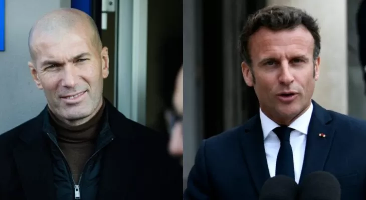 French president Macron wants Zidane at PSG