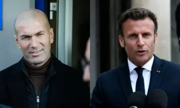 French president Macron wants Zidane at PSG
