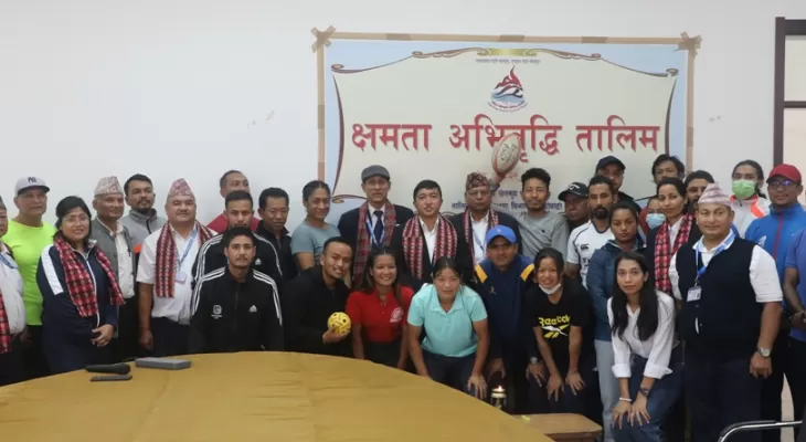 राखेपद्धारा स्वयंसेवक प्रशिक्षकलाई तालिम