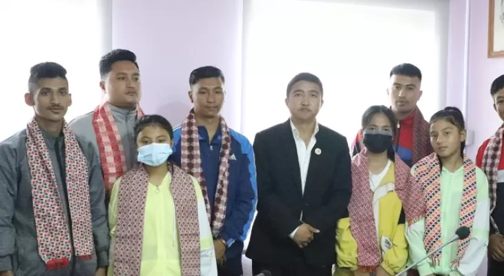 जयपुर जाने कराते टोलीलाई बिदाई