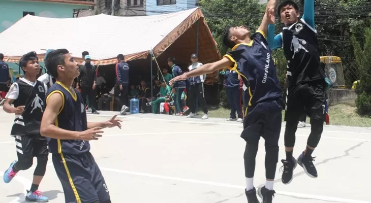 अन्तरविद्यालय बास्केटबल : ग्रिनल्यानडको तेहोरो जित