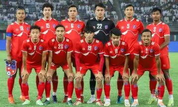 एसिया कप छनोटमा नेपालले इन्डोनेसियाको सामना गर्दै