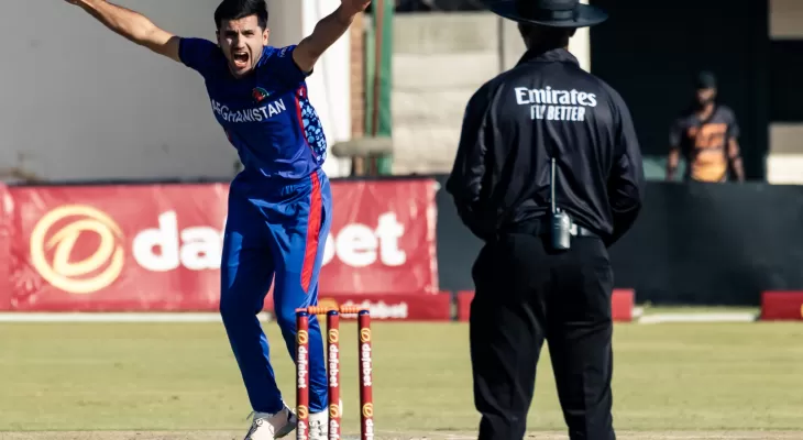 Afghanistan beat Zimbabwe by 21 runs, fifth consecutive win