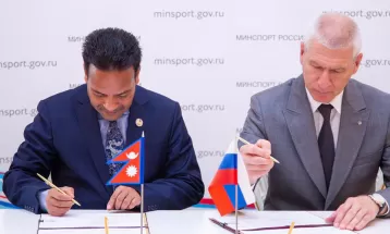 रसिया–नेपाल खेलकुद सहयोग कार्ययोजनामा हस्ताक्षर