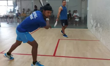 ओलम्पिक डे स्क्वास प्रतियोगिता : चार खेलाडी सेमिफाइनलमा