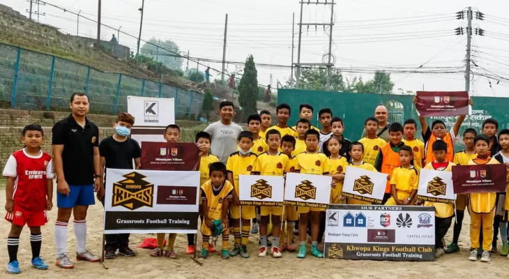 ख्वप किंग्स फुटबल एकेडेमीलाई इको प्यानलको सहयोग