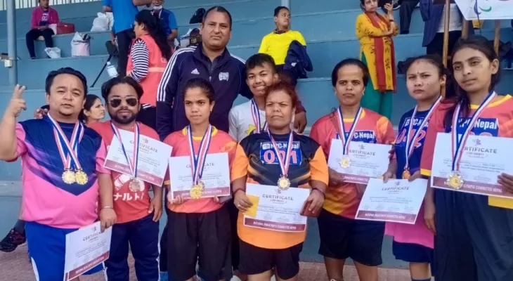 पारा ओलम्पियन खेलाडी सम्मानित