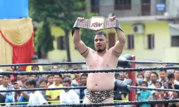 Nuwakote Tiger wins Wrestling Championship