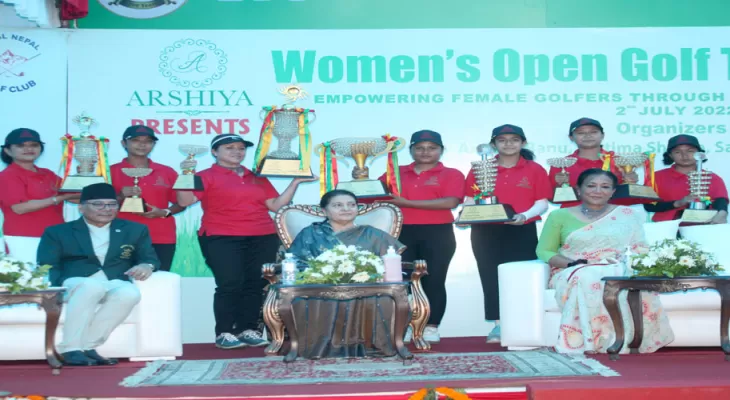 महिला ओपन गल्फको उपाधि सुस्मालाई