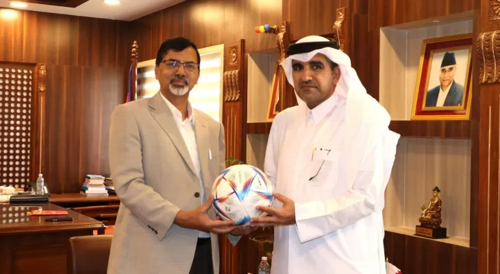 विश्वकप फुटबल हेर्न अर्थमन्त्री शर्मालाई आमन्त्रण