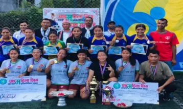 प्रथम महिला फुटसलको उपाधि एक्स–गोर्खालाई