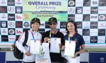 लक्ष्मण र लक्ष्मीलाई  ‘माउन्टेन बाइक अपहिलको उपाधि