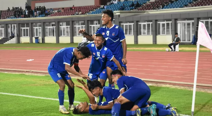 लगातार दोस्रो जितसंगै नेपाल यु २० साफको शीर्षस्थानमा