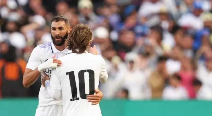 Karim Benzema nets goal in return, but friendly ends 2-2