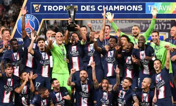 पिएसजीले जित्यो फ्रेन्च सुपर कपको उपाधी