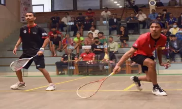 राष्ट्रिय स्क्वास : राज र अजरको विजयी सुरुवात