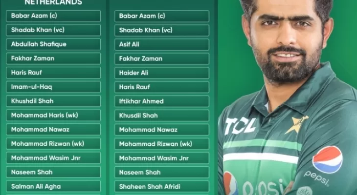 Pakistan name squads for Netherlands ODIs and T20 Asia Cup