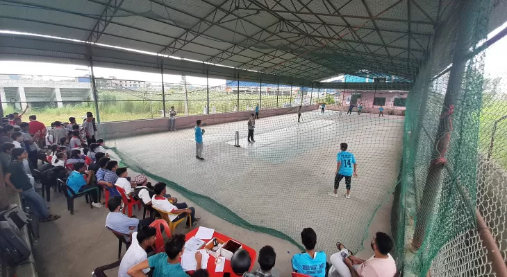 अन्तरविद्यालय इन्डोर क्रिकेट प्रतियोगिको दोस्रो दिन ९ खेलहरु सम्पन्न