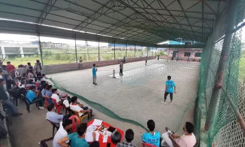 अन्तरविद्यालय इन्डोर क्रिकेट प्रतियोगिको दोस्रो दिन ९ खेलहरु सम्पन्न