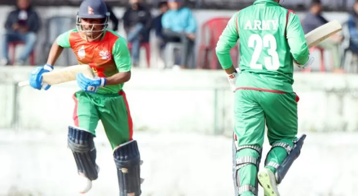 नवौं राष्ट्रिय खेलकुद : आर्मी फाइनलमा