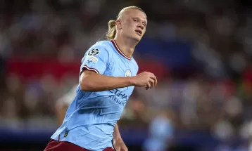 हल्यान्डको गोलमा म्यानचेस्टर सिटीको दोस्रो जित