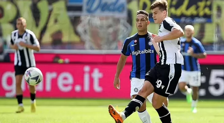 मिलान युडिनेससँग ३–१ ले पराजित